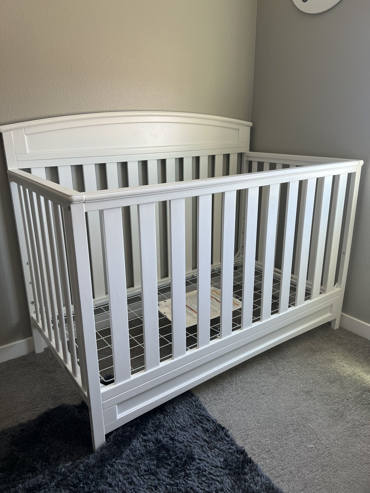 White Baby Crib