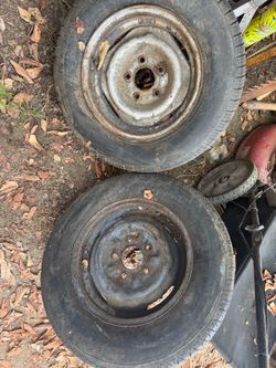 14” Chevy Rims steel wheels 5x4.75 14 inch steelies 5x4 3/4 GM Chevrolet Pontiac Oldsmobile Buick