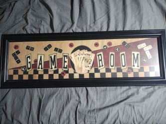Game Room Sign