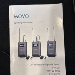 Movo Wireless Microphones 