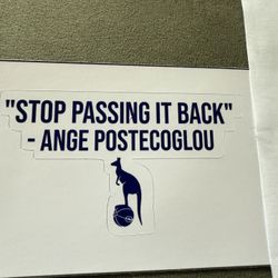 Ange Postecoglou, Tottenham Hotspurs