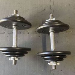 Dumbbells.       60 Dollars 