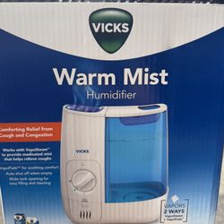 Vicks Humidifier- in box