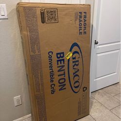 Graco White Crib