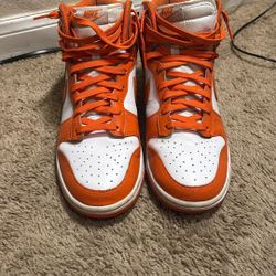 Orange Dunks 