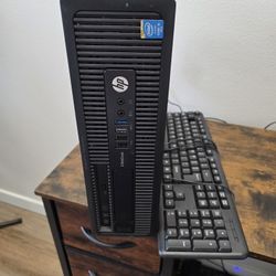 HP EliteDesk Desktop – Intel Core i5 – 1TB – Keyboard & Mouse Included