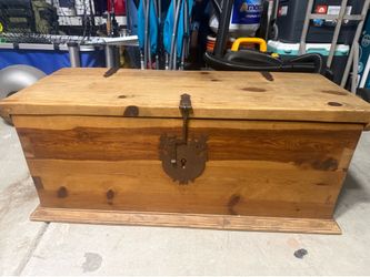 Wooden chest