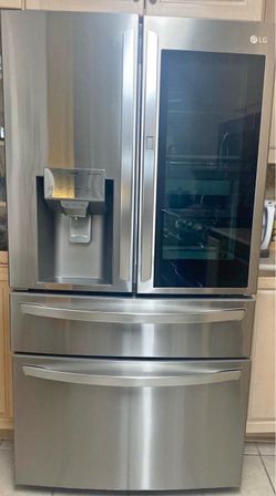 LG LRMVS3006S/01 4-Door InstaView Smart Refrigerator