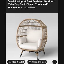 patio egg chair 