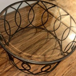 Iron Round Coffee Table