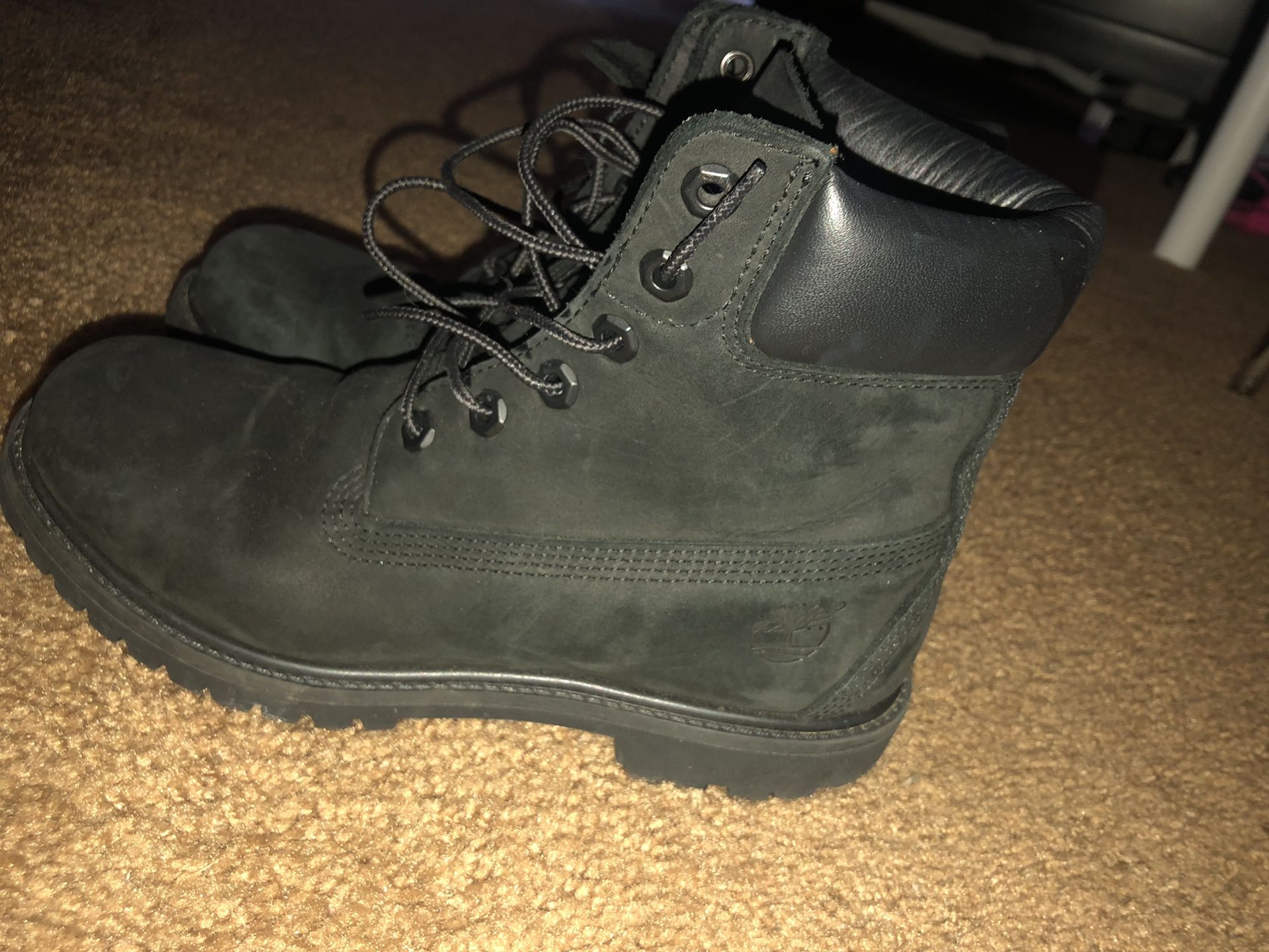 Black Used Timberlands