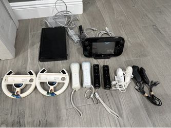 Nintendo Wii U Bundle with Accessories Plus 8 Games and 4 Controllers