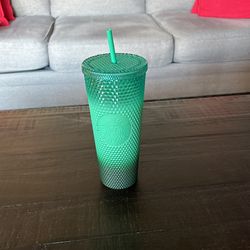 Starbucks Teal Studded Tumbler
