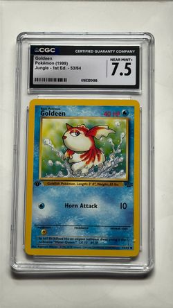Goldeen 1999 Pokémon Jungle 1st Edition CGC 7.5