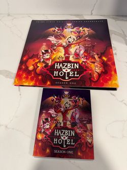 Hazbin hotel Season 1 blu-ray & sound track vinyl