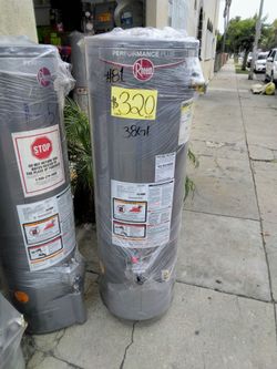 RHEEM 38 GL WATER HEATER