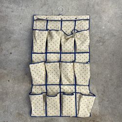 Vintage Floral Hanging Storage