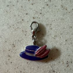 Red Hat Society Charm With Lobster Catch