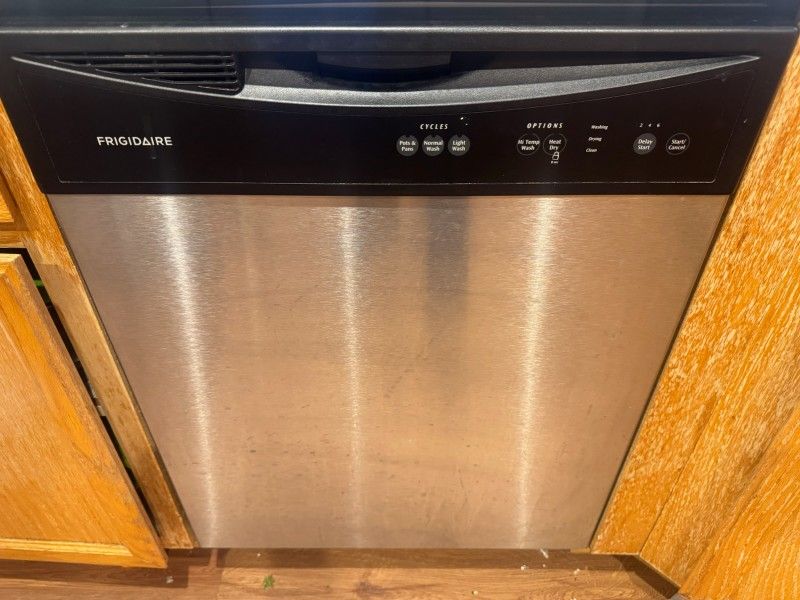 Free Frigidaire Dishwasher.
