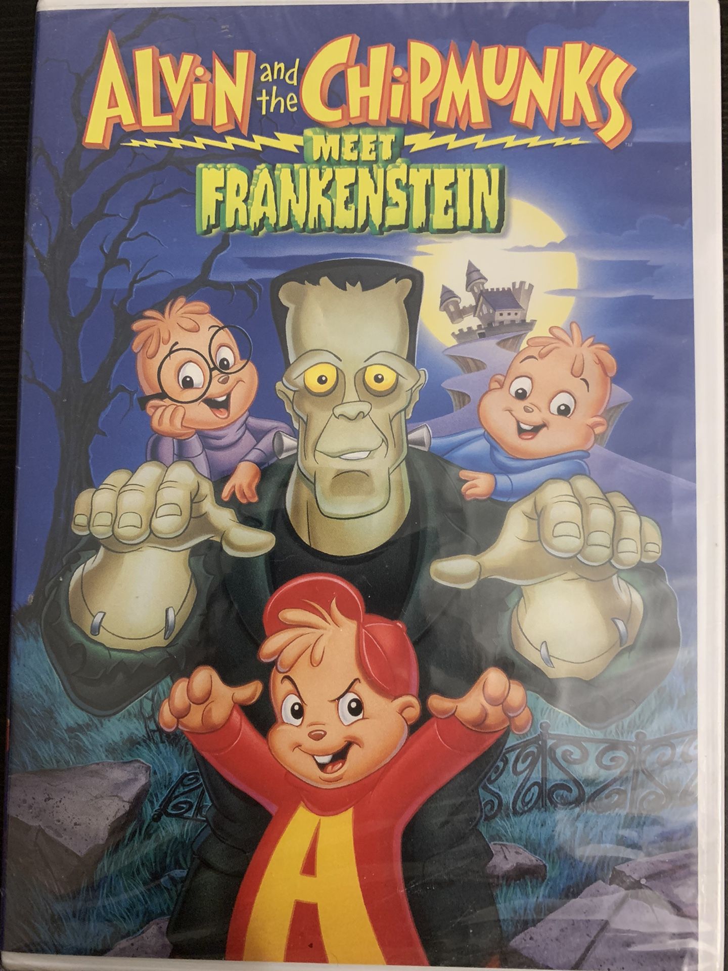 ALVIN And The CHIPMUNKS Meet FRANKENSTEIN (DVD) NEW!