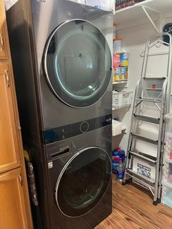 Washer and dryer