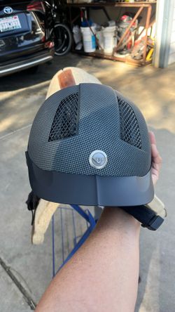 Tuff Rider Carbon Fiber Horse Riding Helmet 
