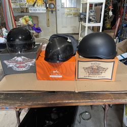 Harley Davidson Helmets In Box
