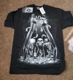 Medium Black Last Dance T-shirt By Rod