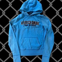 Y2K Abercrombie & Fitch Blue Hoodie