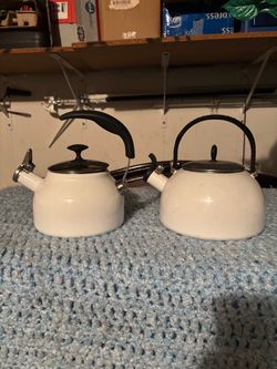 Whistling Tea Kettle, In great condition $5 for both