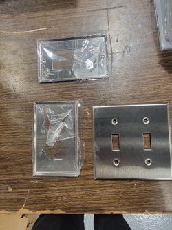 High Quality ****Assorted Stainless Steel Wall Plate Covers****---