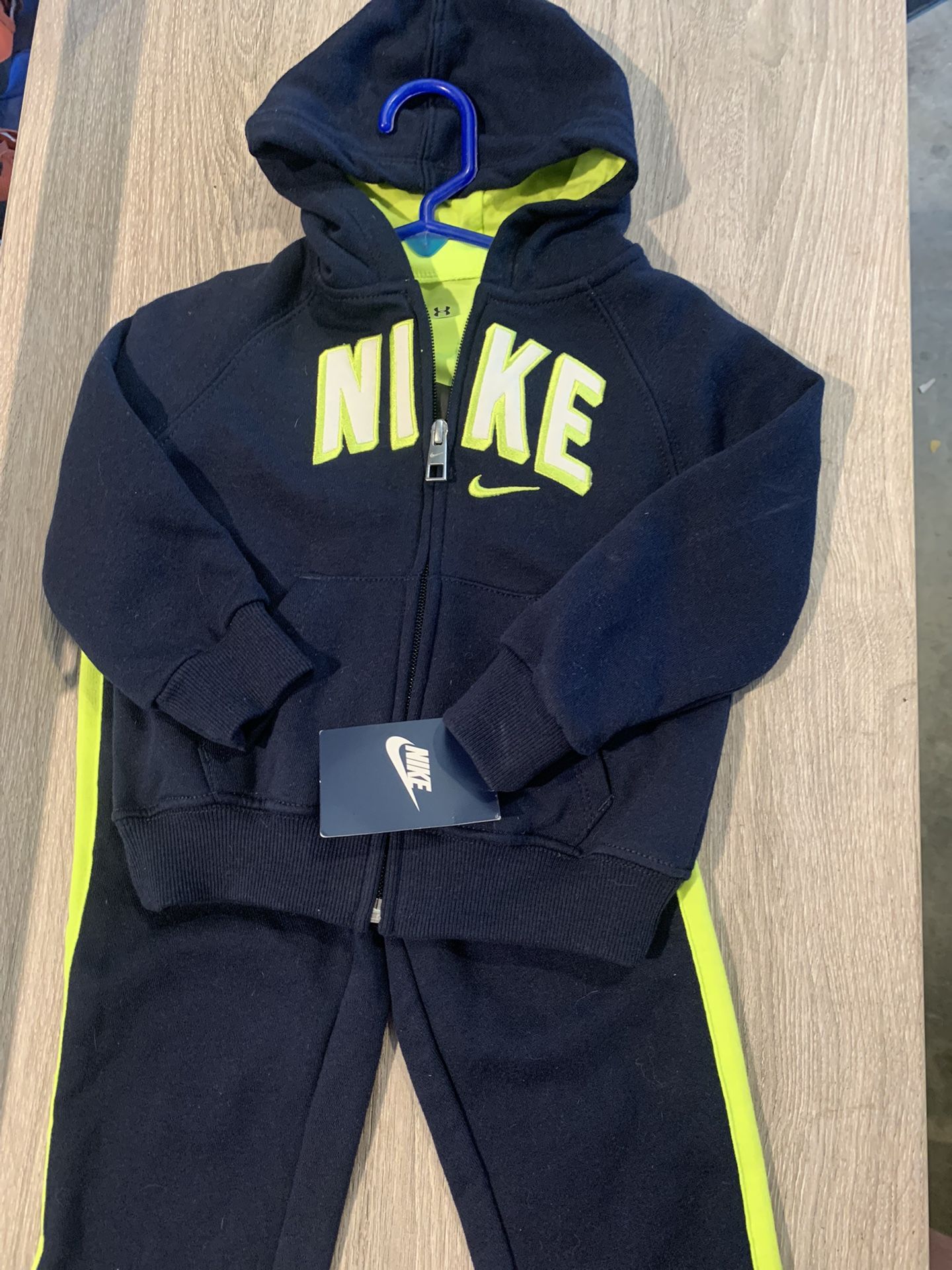 NIKE Warmups Size 2T NEW w tags & Under Armor T-shirt