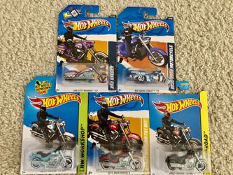 Hot Wheels Harley Davidson Motorcycles