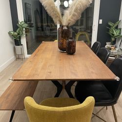Dining Room Table with Bench