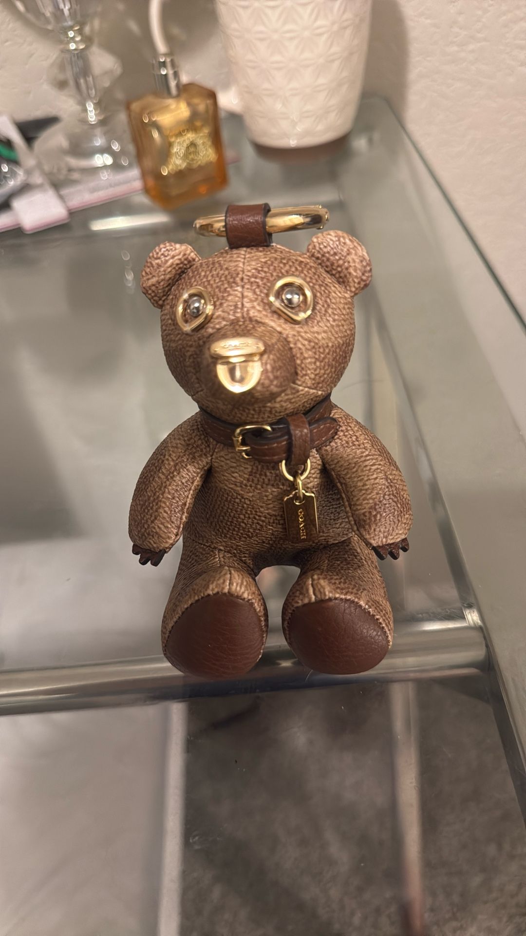 Coach Bear Bag Charm retired