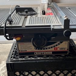 Sears Craftsman 8” Table Saw