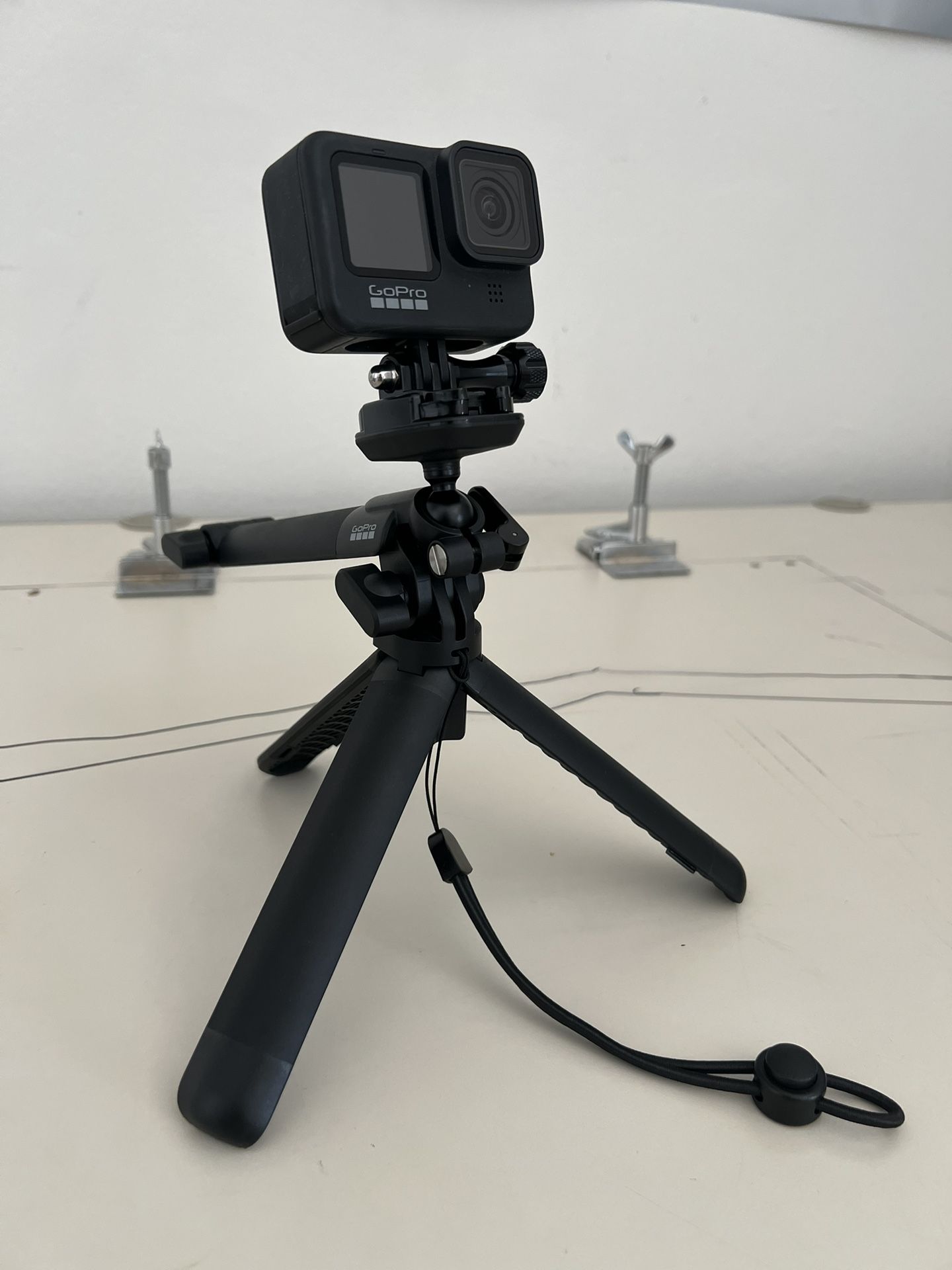 Gopro Hero 9 Black With Tripod Media Mod Battery And Attachments Trade For A MacBook Monitor