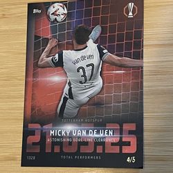 Micky Van De Ven /5 Topps