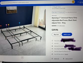 Matress frame adjustable brand new