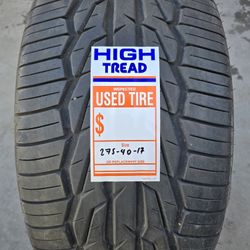 (1) 275 40 17 Toyo Tire 