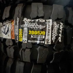 35x12.5R20LT Nitto Mud Grappler
