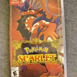 Pokemon Scarlet For The Nintendo Switch 