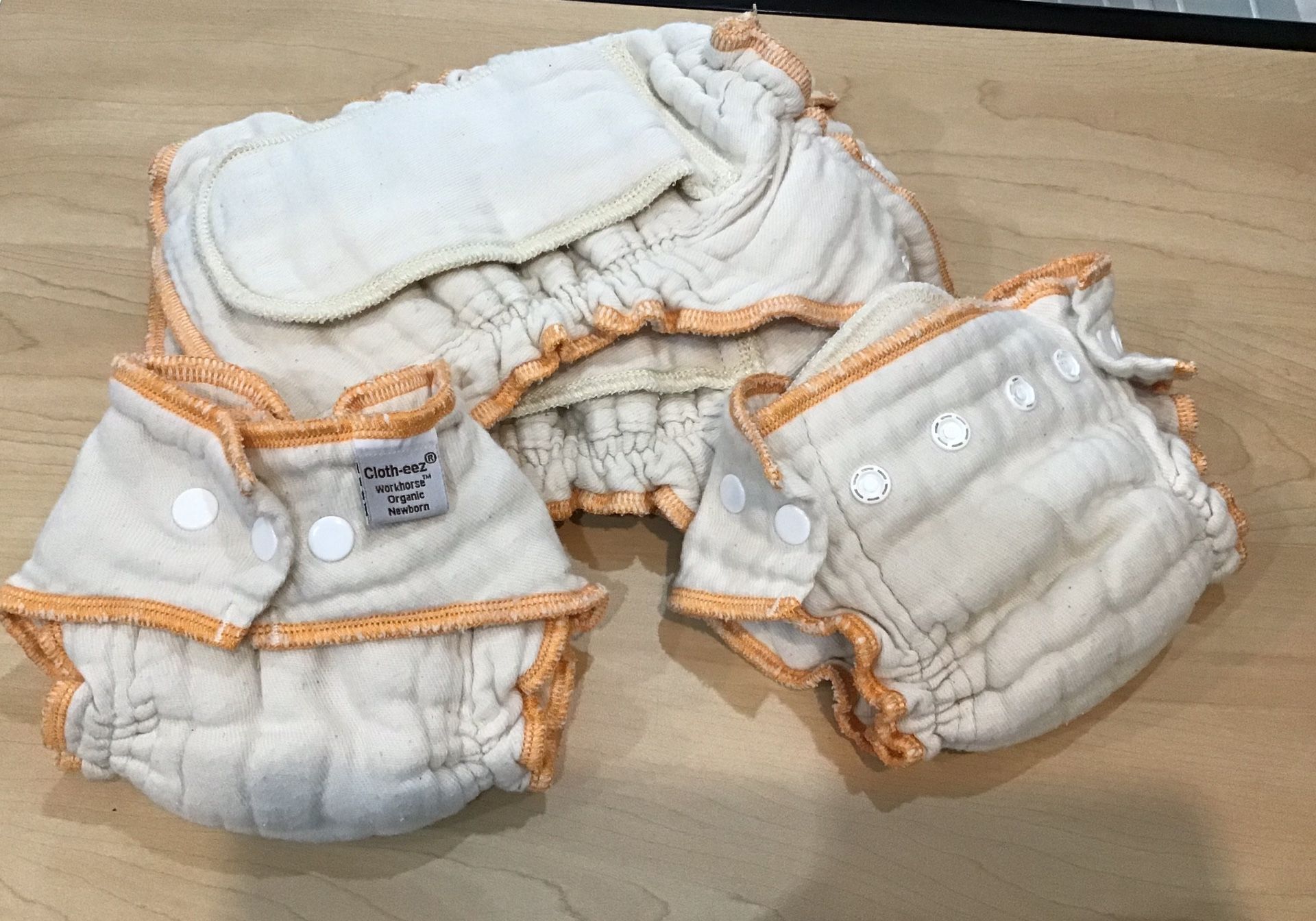 Organic a Cotton Newborn Cloth Diapers