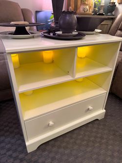 White Wipeable Bookcase
