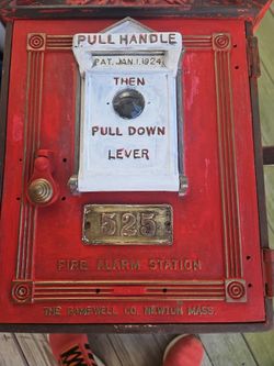 Gamewell Fire Street Box 