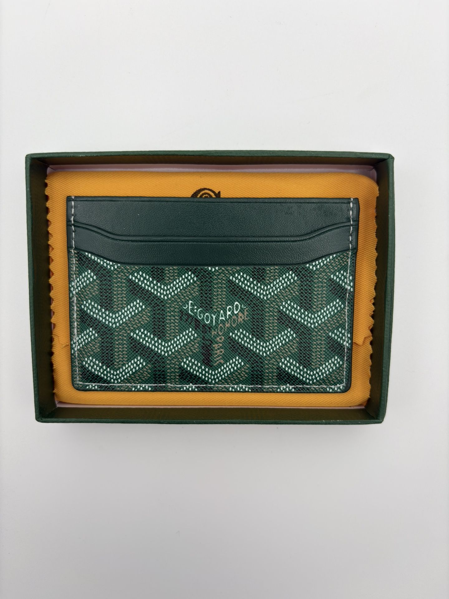 Green Goyard Cardholder