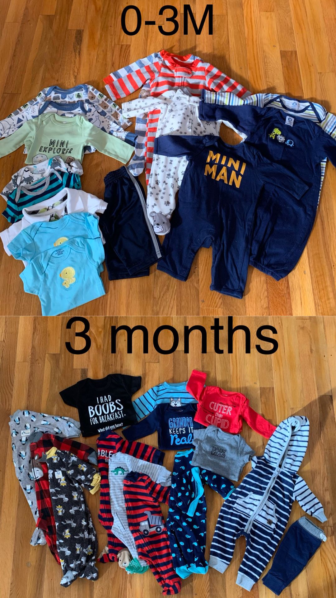 0-24M Baby Boy Clothes Lot