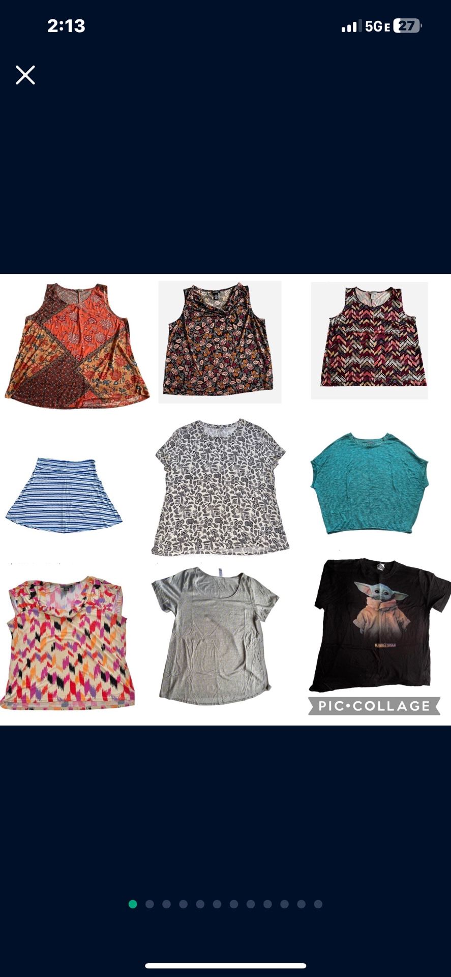 Women’s Large & XL Clothes 60+ Pieces Please See All Pictures For Items