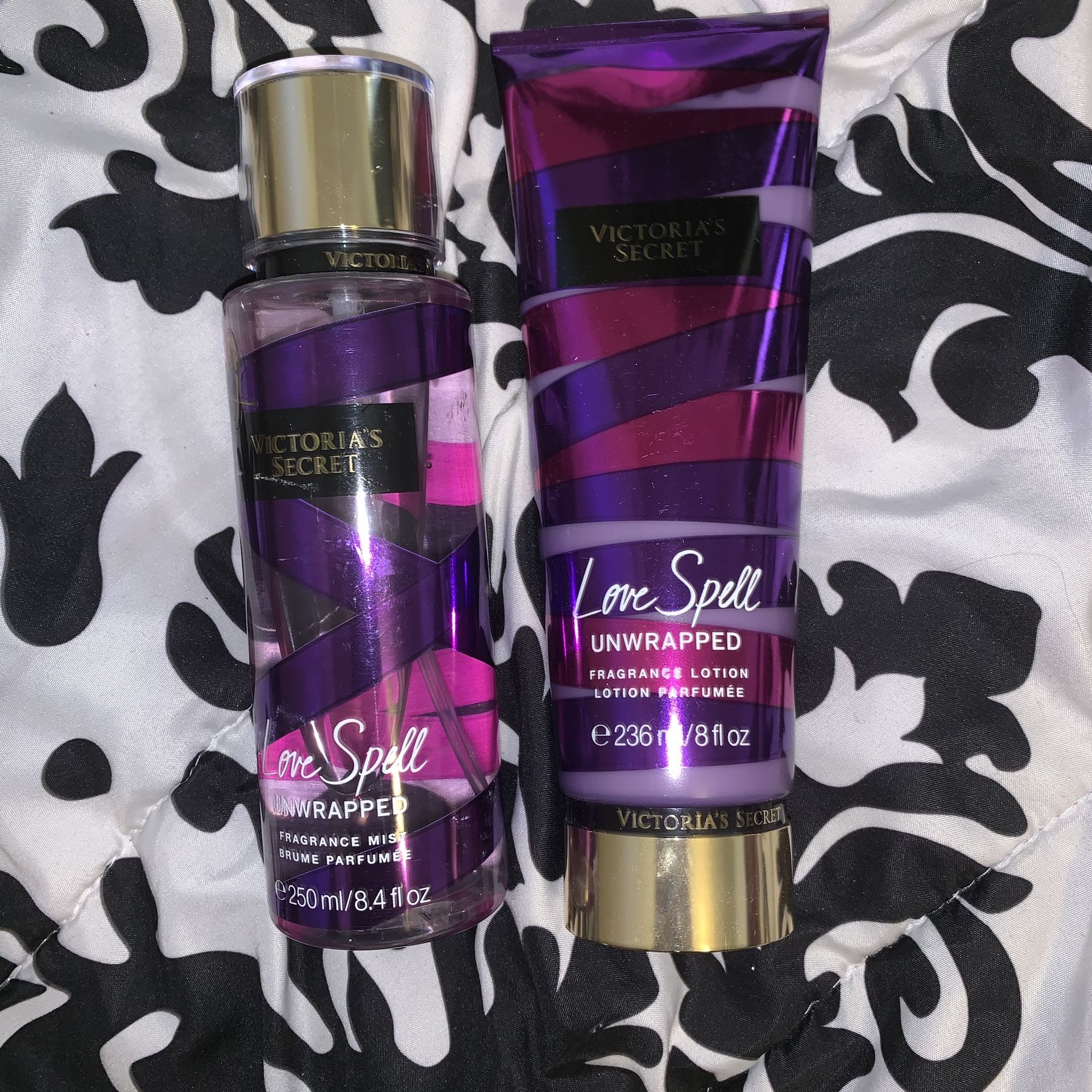 victoria secret love spell lotion and perfume