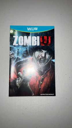 Manual Only Zombiu For The Wii U